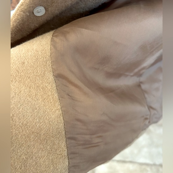 Vintage wool camel menswear blazer - custom tailored - unisex - Picture 5 of 6